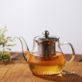 Czajnik szklany do gotowania liści herbaty